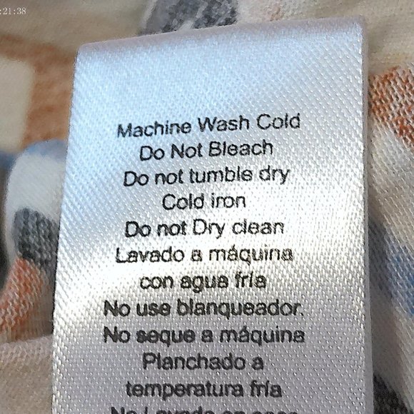 Multi-Colored Chevron Print Sleeveless Tie Waist Dress SZ 1X by Lascana Venus - Picture 8 of 8